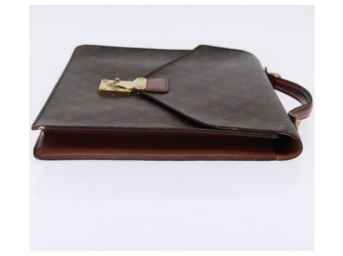 LOUIS VUITTON Borsa Porta Documenti a Tracolla Monogram M53338 Auth BA6351 Monogramma - vista 4