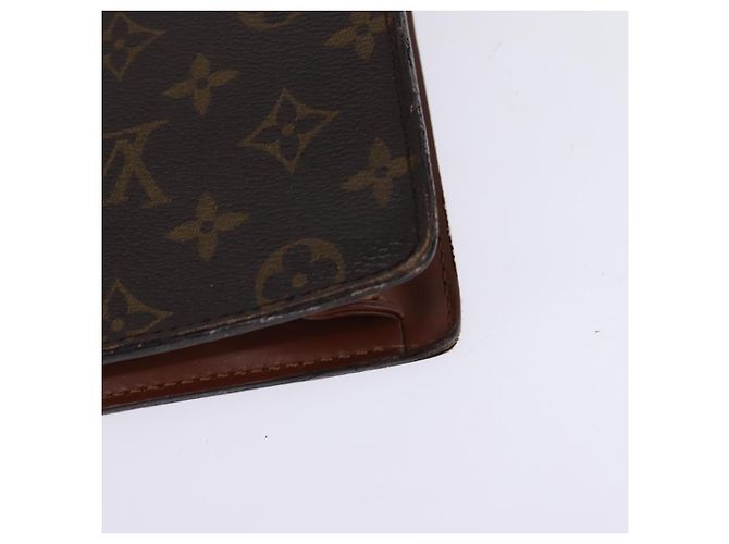 LOUIS VUITTON Borsa Porta Documenti a Tracolla Monogram M53338 Auth BA6351 Monogramma - vista 9