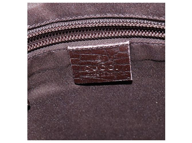 Borsa a spalla GG Supreme in PVC beige e argento di GUCCI 141626 Auth 144131 - vista 15