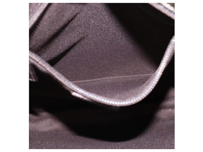 Borsa a spalla GG Supreme in PVC beige e argento di GUCCI 141626 Auth 144131 - vista 20