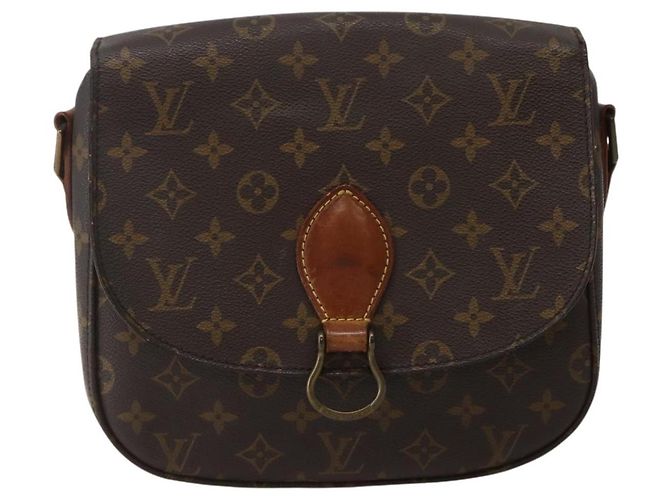 LOUIS VUITTON Monogram Saint Cloud GM Schultertasche M51242 LV Auth hk3026 Monogramm - Ansicht 13