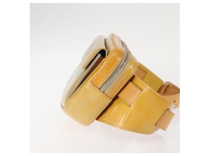 LOUIS VUITTON Marsupio Monogram Vernis Fulton Grigio M91041 LV Auth 142875 - vista 3
