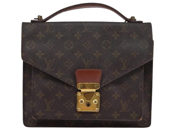 LOUIS VUITTON Borsa a Mano Monceau 28 M51185 Auth LV 143458 Monogramma - vista 13