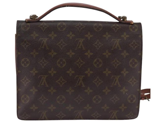 LOUIS VUITTON Borsa a Mano Monceau 28 M51185 Auth LV 143458 Monogramma - vista 2