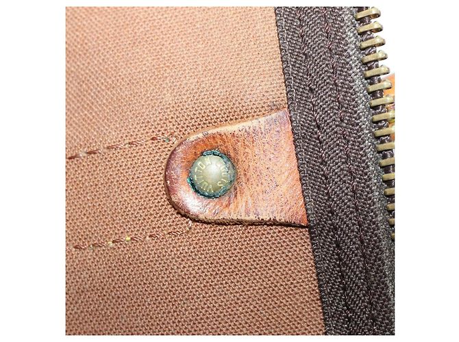LOUIS VUITTON Monogram Keepall Bandouliere 50 Borsa a mano M41416 LV Auth 142778 Monogramma - vista 12