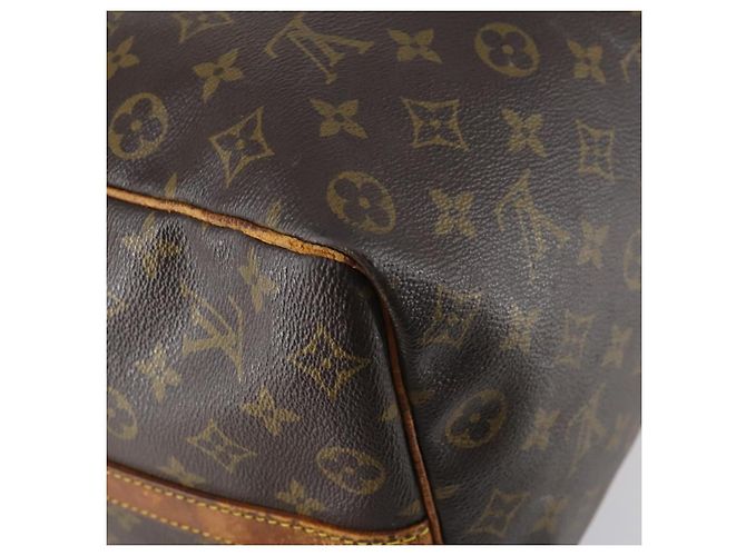 LOUIS VUITTON Monogram Keepall Bandouliere 50 Borsa a mano M41416 LV Auth 142778 Monogramma - vista 19