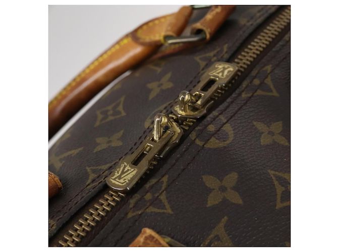 LOUIS VUITTON Monogram Keepall Bandouliere 50 Borsa a mano M41416 LV Auth 142778 Monogramma - vista 23