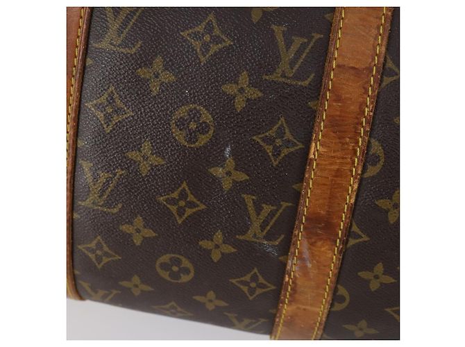 LOUIS VUITTON Monogram Keepall Bandouliere 50 Borsa a mano M41416 LV Auth 142778 Monogramma - vista 6
