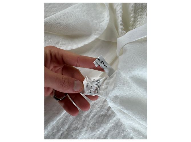 Camicia Vintage Dior Bianca M - view 8