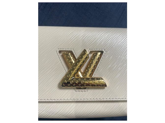 Louis Vuitton Twist Borsa in pelle beige - vista 2