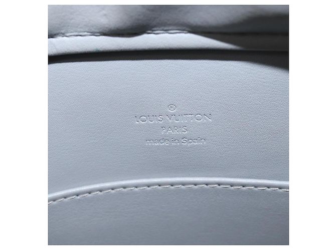 LOUIS VUITTON Borsa Tote Columbus Monogram Vernis Grigio M91028 LV Auth bs29674 - vista 18