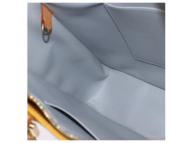 LOUIS VUITTON Borsa Tote Columbus Monogram Vernis Grigio M91028 LV Auth bs29674 - vista 20