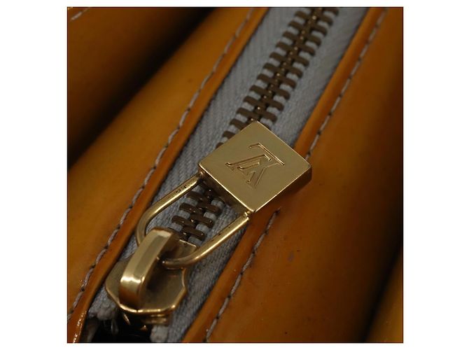 LOUIS VUITTON Borsa Tote Columbus Monogram Vernis Grigio M91028 LV Auth bs29674 - vista 9