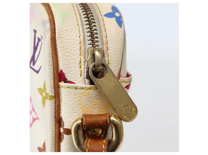 LOUIS VUITTON Monogram Multicolor Lift Schultertasche Weiß M40055 LV Auth 143960 - Ansicht 10