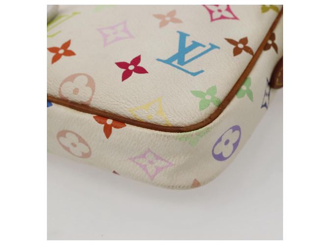 LOUIS VUITTON Monogram Multicolor Lift Schultertasche Weiß M40055 LV Auth 143960 - Ansicht 15