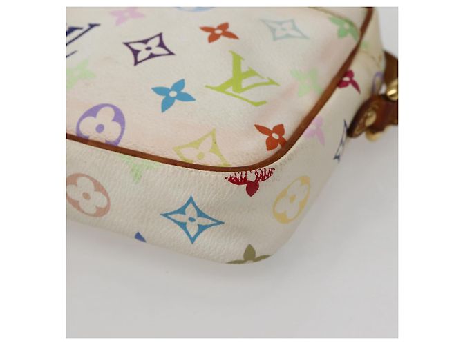 LOUIS VUITTON Monogram Multicolor Lift Schultertasche Weiß M40055 LV Auth 143960 - Ansicht 9