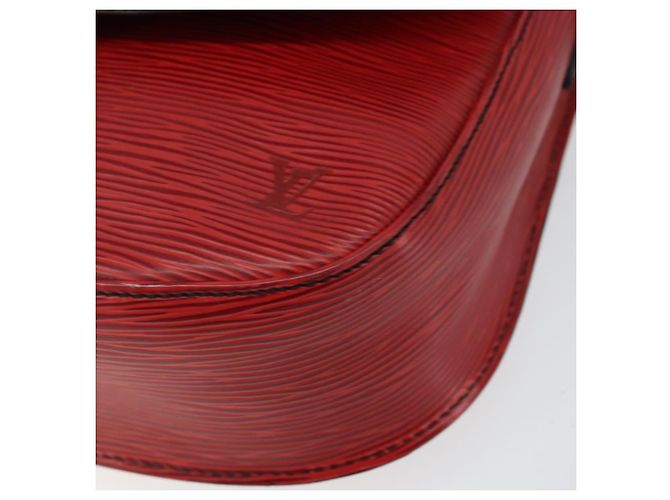 LOUIS VUITTON Borsa a Spalla Epi Saint Cloud GM Rossa M52197 LV Auth BA6120 Rosso - vista 14