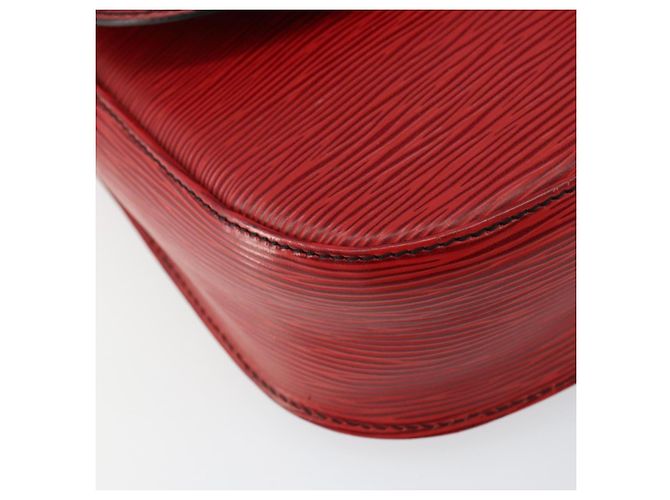 LOUIS VUITTON Borsa a Spalla Epi Saint Cloud GM Rossa M52197 LV Auth BA6120 Rosso - vista 15