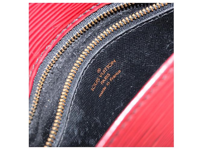 LOUIS VUITTON Borsa a Spalla Epi Saint Cloud GM Rossa M52197 LV Auth BA6120 Rosso - vista 21