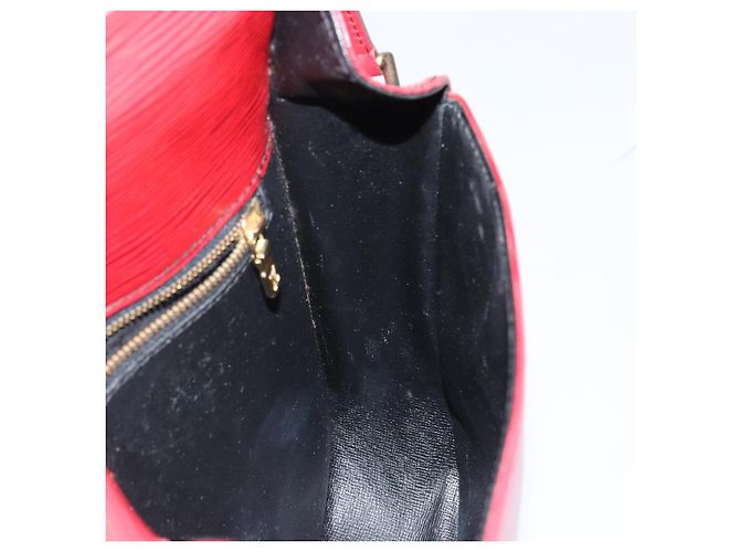 LOUIS VUITTON Borsa a Spalla Epi Saint Cloud GM Rossa M52197 LV Auth BA6120 Rosso - vista 22