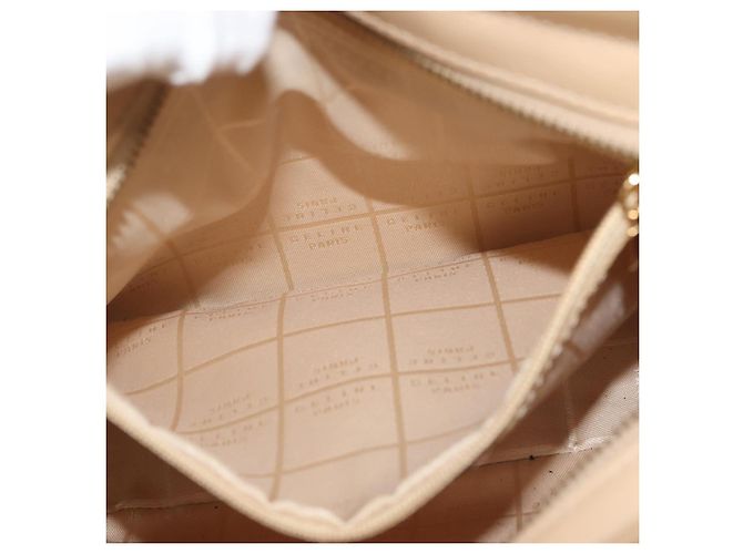 Céline Borsa a Spalla in Tela Macadam C di CELINE Beige Oro Auth BA6239 D'oro - vista 21