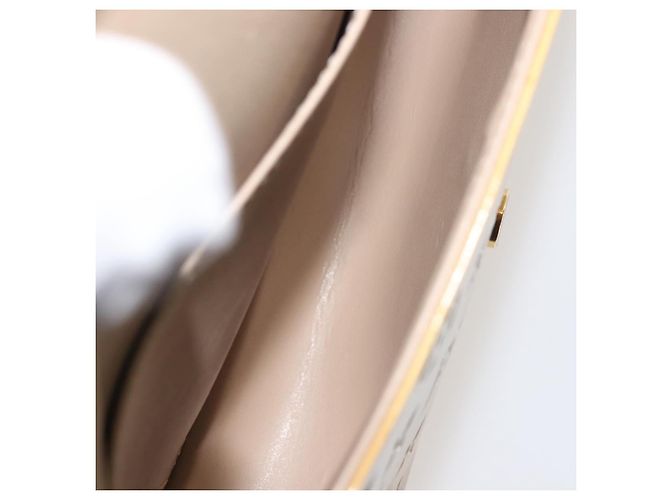 LOUIS VUITTON Borsa Thompson Street Monogram Vernis Beige M91301 LV Auth 142494 - vista 11