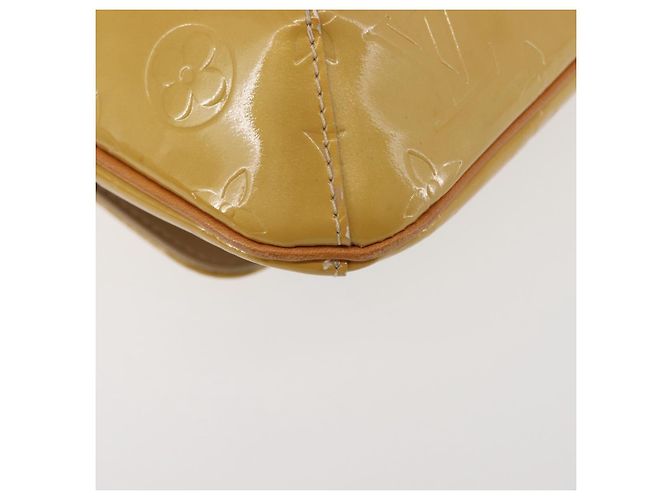 LOUIS VUITTON Borsa Thompson Street Monogram Vernis Beige M91301 LV Auth 142494 - vista 16