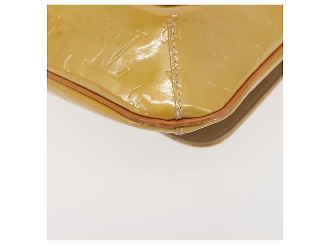 LOUIS VUITTON Borsa Thompson Street Monogram Vernis Beige M91301 LV Auth 142494 - vista 17