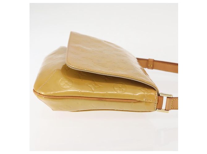 LOUIS VUITTON Borsa Thompson Street Monogram Vernis Beige M91301 LV Auth 142494 - vista 3