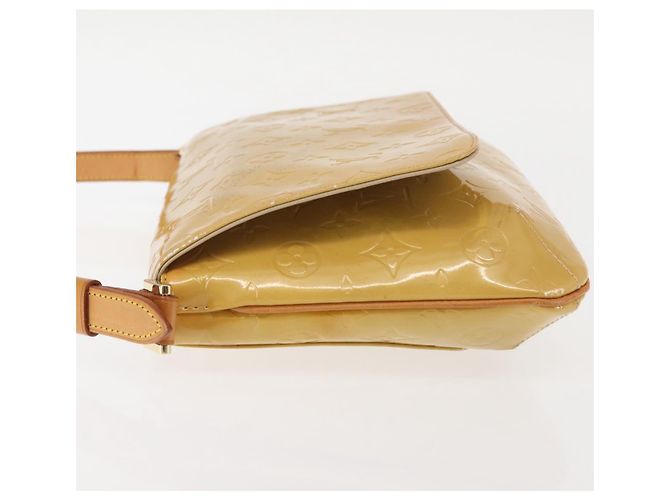 LOUIS VUITTON Borsa Thompson Street Monogram Vernis Beige M91301 LV Auth 142494 - vista 4