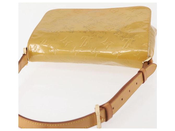 LOUIS VUITTON Borsa Thompson Street Monogram Vernis Beige M91301 LV Auth 142494 - vista 6