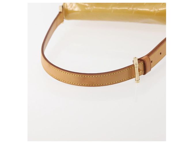 LOUIS VUITTON Borsa Thompson Street Monogram Vernis Beige M91301 LV Auth 142494 - vista 7