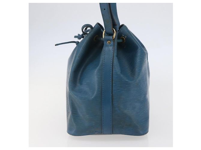 Noe LOUIS VUITTON Borsa a Spalla Petit Noé Epi Blu M44105 LV Auth BA6420 - vista 4