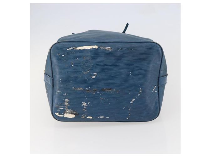 Noe LOUIS VUITTON Borsa a Spalla Petit Noé Epi Blu M44105 LV Auth BA6420 - vista 5