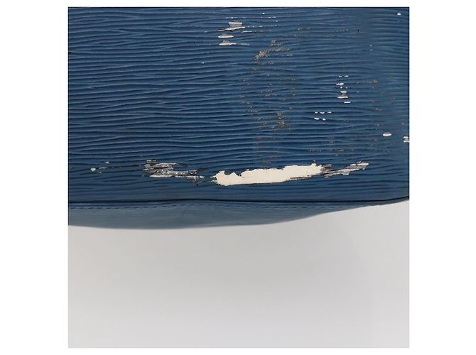 Noe LOUIS VUITTON Borsa a Spalla Petit Noé Epi Blu M44105 LV Auth BA6420 - vista 6