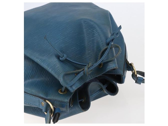 Noe LOUIS VUITTON Borsa a Spalla Petit Noé Epi Blu M44105 LV Auth BA6420 - vista 8