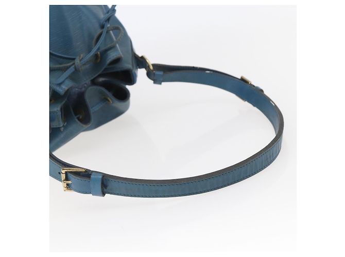 Noe LOUIS VUITTON Borsa a Spalla Petit Noé Epi Blu M44105 LV Auth BA6420 - vista 9