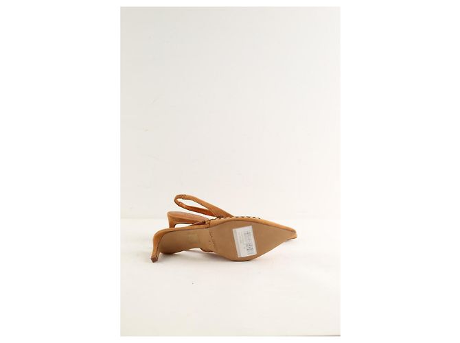 Ulla Johnson Camelfarbene Wildleder-Absatzschuhe Kamel - Ansicht 6