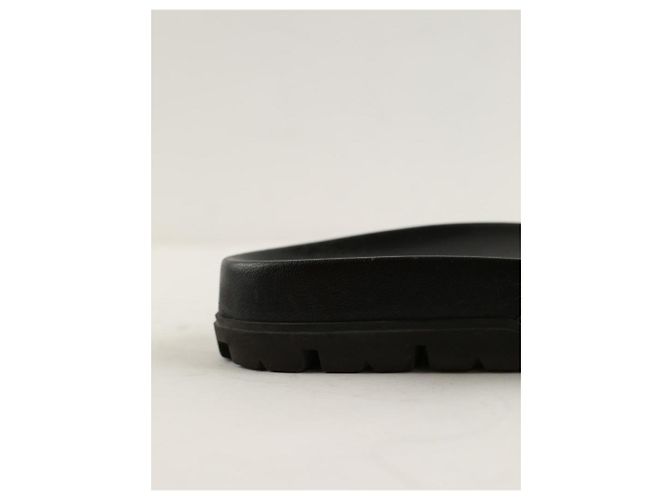 Prada Mule in pelle neri Nero - vista 3