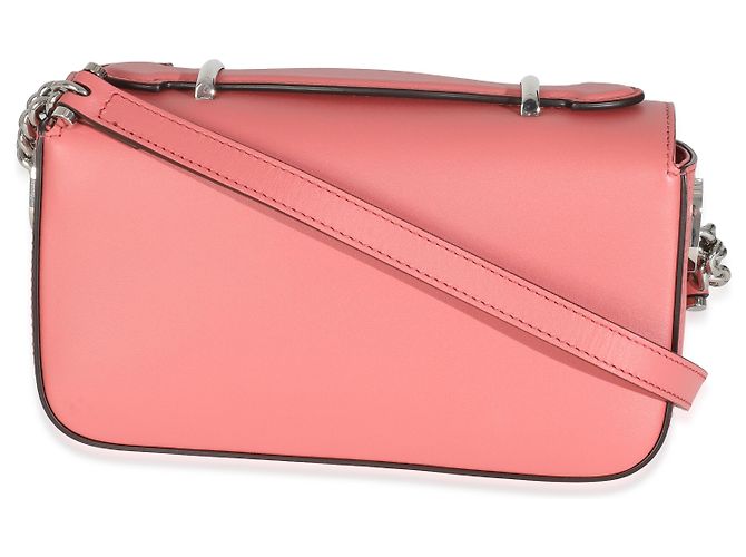 Borsa a spalla piccola GG Senna in pelle di vitello rosa di Gucci - vista 2