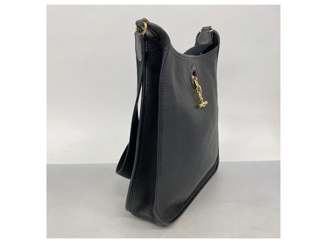 Borsa a Spalla Vespa PM Hermès Nero - vista 2