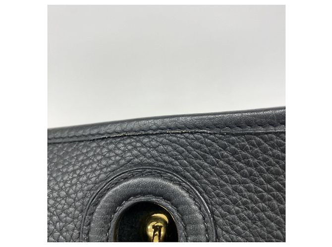 Borsa a Spalla Vespa PM Hermès Nero - vista 6