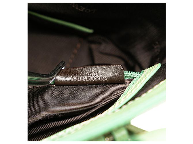 LOEWE Repeat Anagram Tote Bag Grün - Ansicht 10