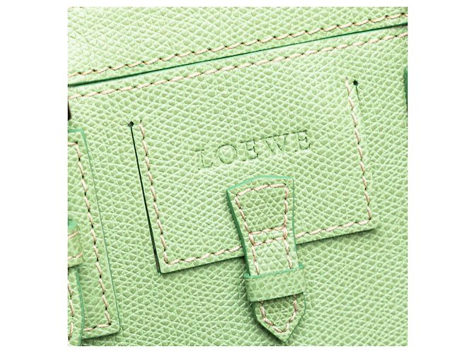 LOEWE Repeat Anagram Tote Bag Grün - Ansicht 5