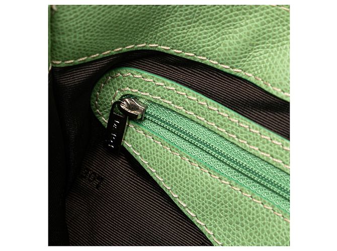 LOEWE Repeat Anagram Tote Bag Grün - Ansicht 8