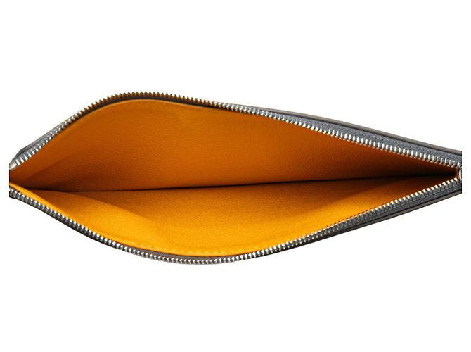 Goyard Insert Louise Visitenkartenetui aus grauem Leder - Ansicht 7