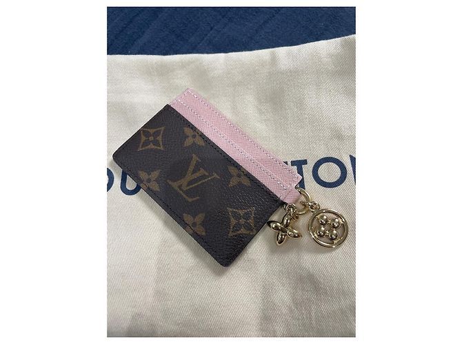 Louis Vuitton LV Monogramm Charm Kartenhalter Pink - Ansicht 3