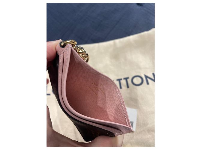 Louis Vuitton LV Monogramm Charm Kartenhalter Pink - Ansicht 4