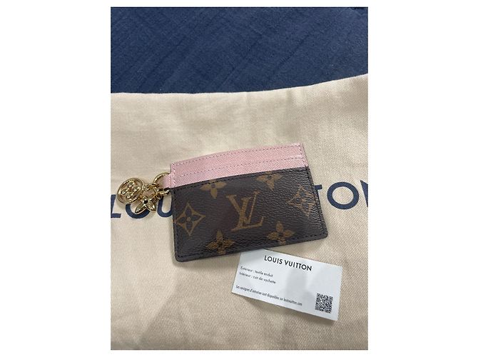 Louis Vuitton LV Monogramm Charm Kartenhalter Pink - Ansicht 5