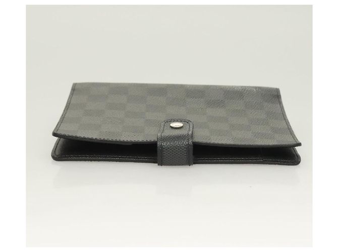Cubierta de Agenda Louis Vuitton Damier Azur MM Negro - vista 3